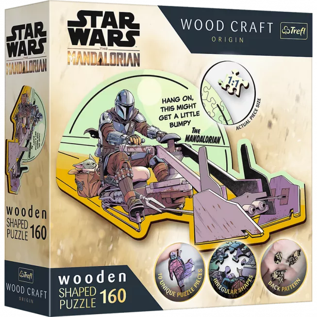 Деревяний пазл Мандалорець - Воззєднання (160): купити за кращою ціною в Україні