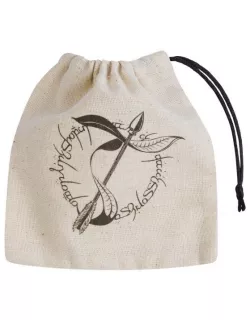 Мішечок Elvish Beige & black Basic Dice Bag