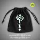 Мішечок Hammer Black & glow-in-the-dark Dice Bag: купити за кращою ціною в Україні
