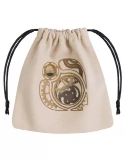 Мішечок Steampunk Beige & multicolor Dice Bag