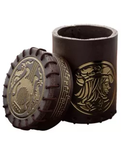 Стакан для кубиків Witcher Dice Cup. Dandelion - Pegasus’ Friend