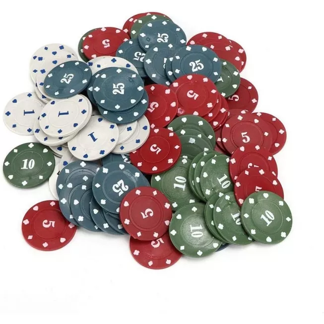 Набір для гри в покер у металевій коробці (100 фішок): купити за кращою ціною в Україні