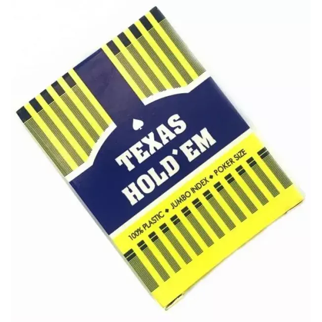 Гральні карти пластикові Texas. Синя сорочка: купити за кращою ціною в Україні
