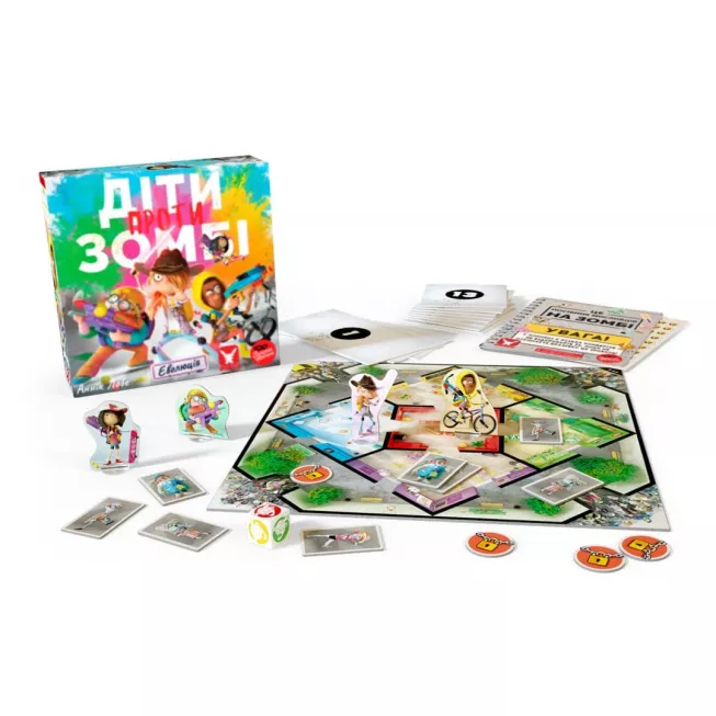 Настільна гра Діти проти зомбі (Zombie Kidz Evolution): купити за кращою ціною в Україні