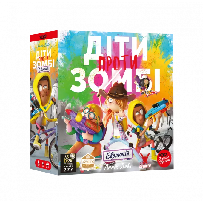 Настільна гра Діти проти зомбі (Zombie Kidz Evolution): купити за кращою ціною в Україні
