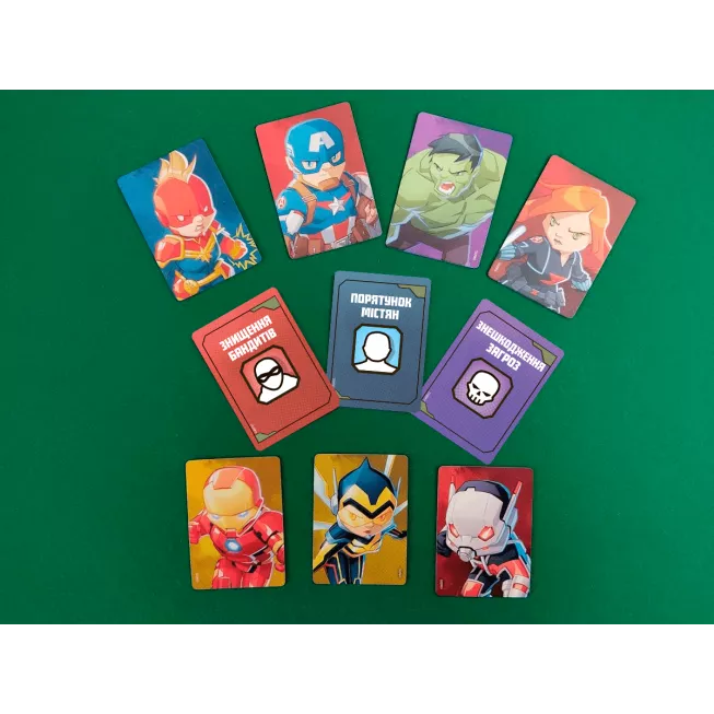 Настільна гра Marvel United. Українське видання