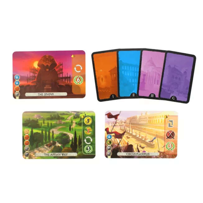 Настільна гра 7 Чудес: Дуель (7 Wonders: Duel)