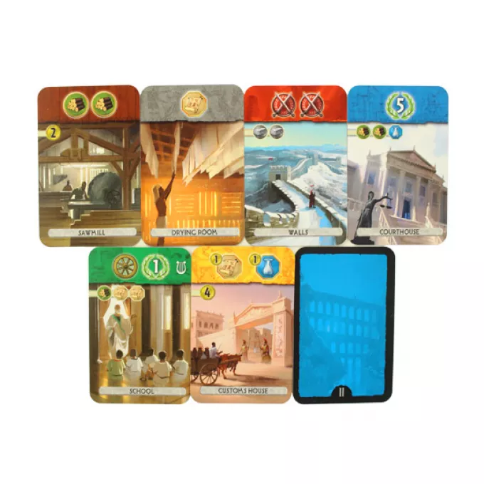 Настільна гра 7 Чудес: Дуель (7 Wonders: Duel)