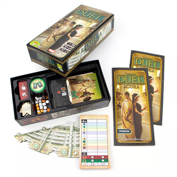 Настільна гра 7 Чудес Дуель: Агора (7 Wonders Duel: Agora)