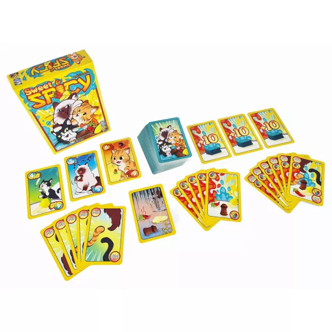 Настільна гра Sweet & Spicy. Битва котиків