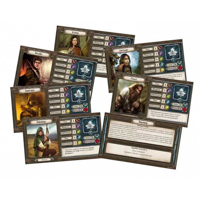 Настільна гра Володар Перснів. Пригоди в Середзем'ї (The Lord of the Rings: Journeys in Middle-Earth)