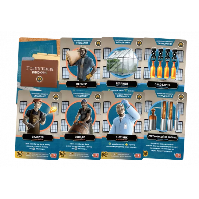 Настільна гра Distilled. Таємниці напоїв