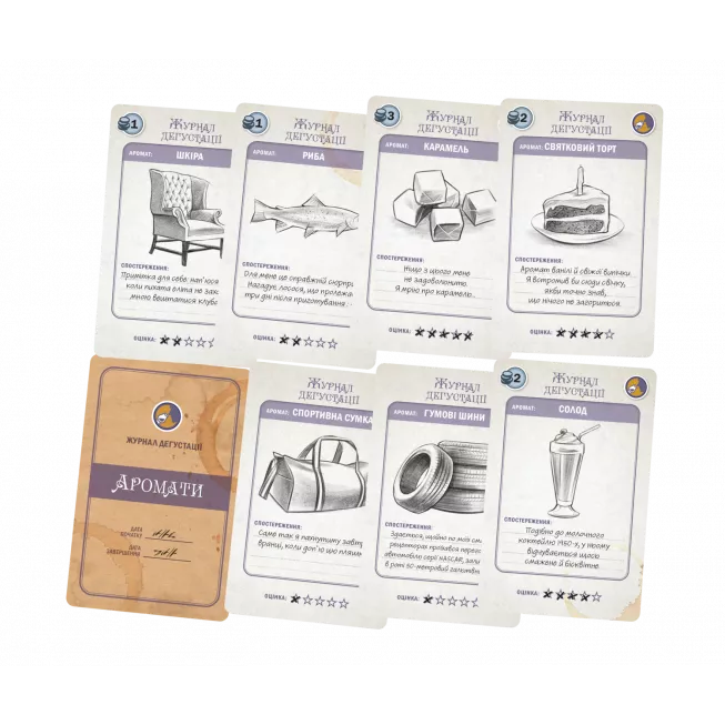 Настільна гра Distilled. Таємниці напоїв