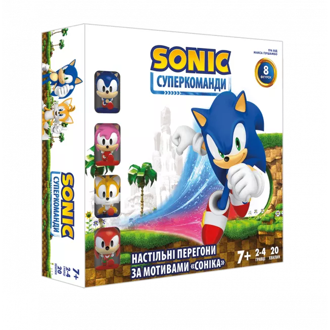Настільна гра Сонік. Суперкоманди (Sonic Super Teams)