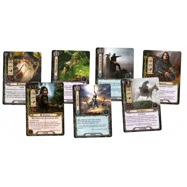 Настільна гра Володар Перснів. Карткова гра (The Lord of the Rings: The Card Game): купити за кращою ціною в Україні