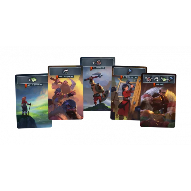 Настільна гра Нортґард. Незвідані землі (Northgard: Uncharted Lands)