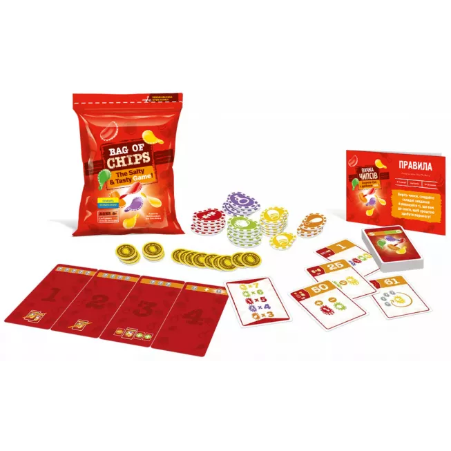Настільна гра Пачка чипсів (Bag of Chips): купити за кращою ціною в Україні