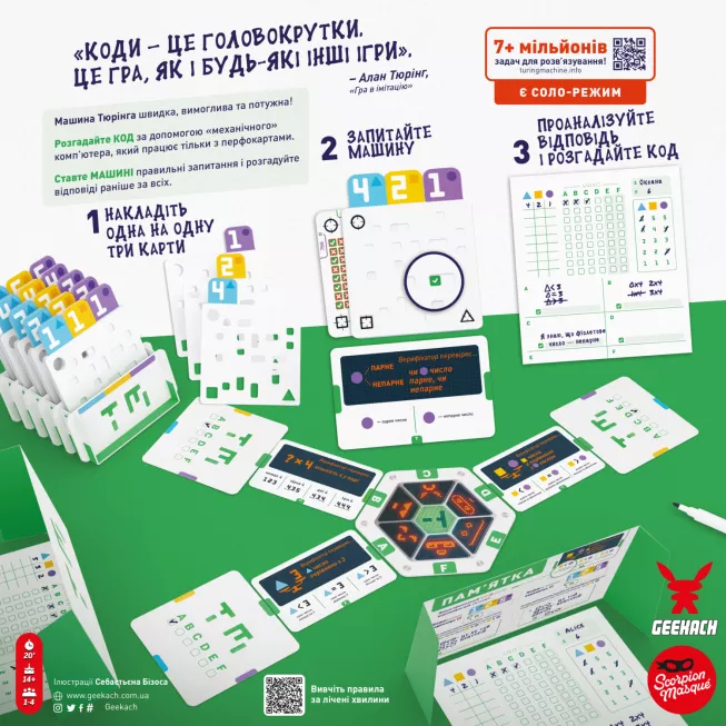 Настільна гра Машина Тюрінга (Turing Machine)