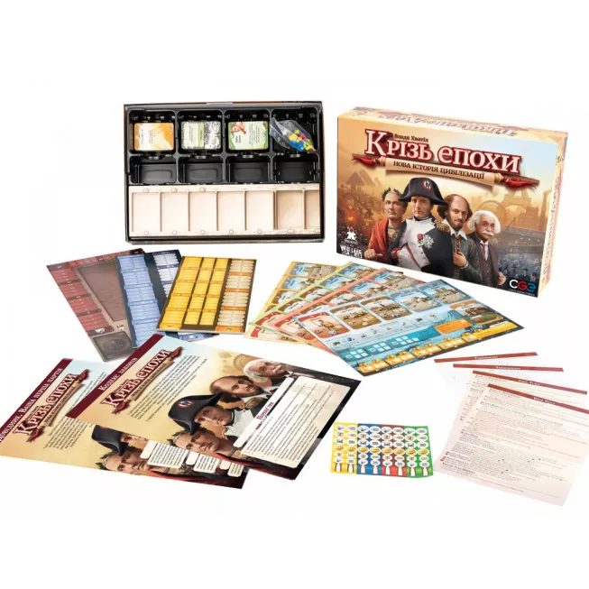 Настільна гра Крізь епохи: Нова історія цивілізації (Through the Ages: A New Story of Civilization)