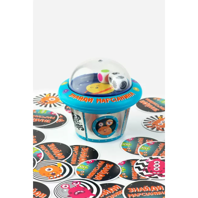 Настільна гра Pop-A-Tops: Знайди марсіанина (Match-A-Martian)