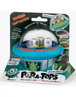 Настільна гра Pop-A-Tops: Знайди марсіанина (Match-A-Martian)