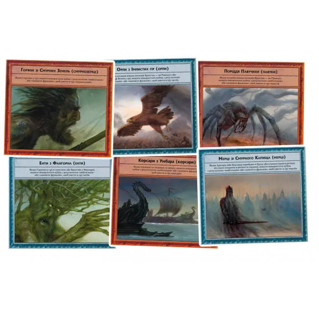 Настільна гра Війна Персня. Воїни Середзем’я (War of the Ring: Warriors of Middle-earth)