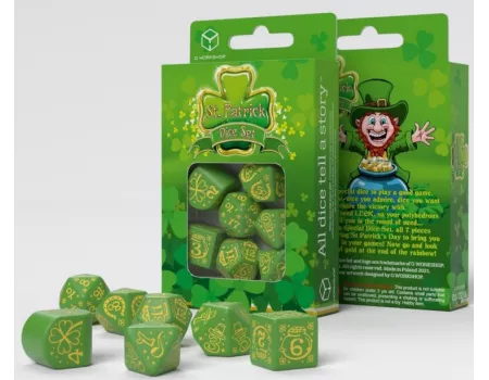 Набір кубиків St. Patrick The Lucky Charm Modern Dice Set (7)