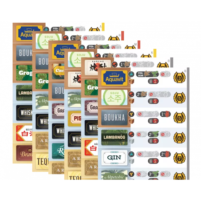 Настільна гра Distilled. Африка та Близький Схід: купити за кращою ціною в Україні