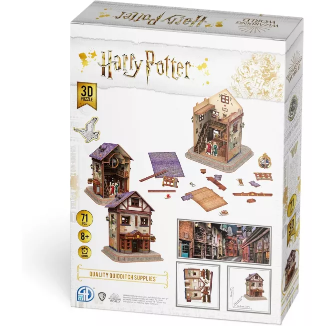 Товари для Квідичу Пазл 3D (Quality Quidditch Supplies Set 3D puzzle)