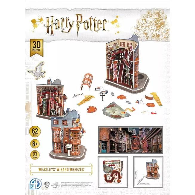 Відьмацькі витівки Візлі Пазл 3D (Weasley’s Wizard Wheezes Set 3D puzzle)