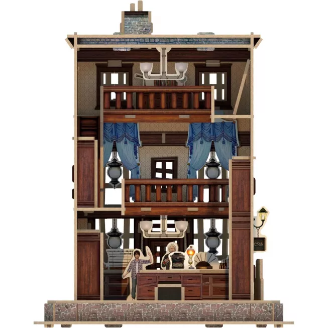 Крамниця чарівних паличок Олівандера Пазл 3D (Ollivander Wand Shop Set 3D puzzle)