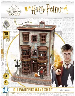 Крамниця чарівних паличок Олівандера Пазл 3D (Ollivander Wand Shop Set 3D puzzle)
