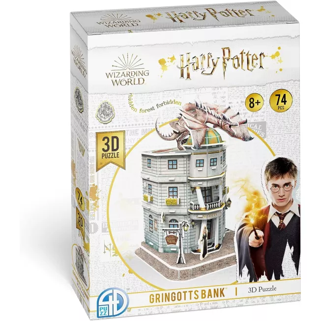 Пазл 3D Гаррі Поттер Банк Ґрінґотс (Harry Potter Gringotts Bank Set 3D puzzle)