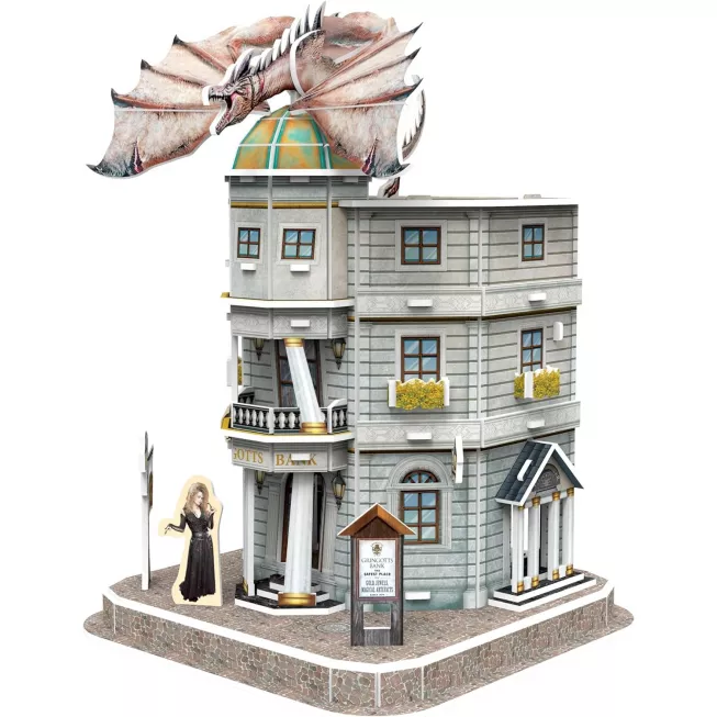 Пазл 3D Гаррі Поттер Банк Ґрінґотс (Harry Potter Gringotts Bank Set 3D puzzle)