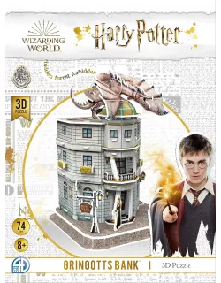 Пазл 3D Гаррі Поттер Банк Ґрінґотс (Harry Potter Gringotts Bank Set 3D puzzle)