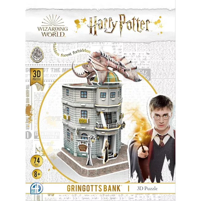Пазл 3D Гаррі Поттер Банк Ґрінґотс (Harry Potter Gringotts Bank Set 3D puzzle)