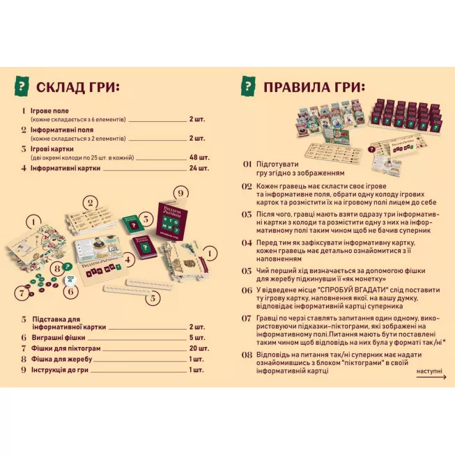 Настільна гра Хто ми? Видатні українці: купити за кращою ціною в Україні